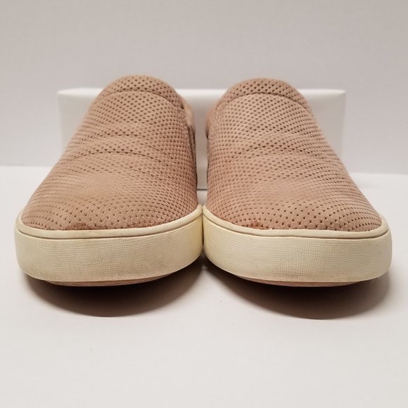 Naturalizer Perforated Slip On Sneaker - Mauve Leather - Picture 11 of 15